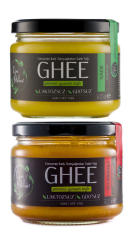 2 li Sade Ghee & Acılı Çeşnili Ghee Sade Yağ 225 gr Laktozsuz Kazeinsiz Gdo Suz Saf Yağ