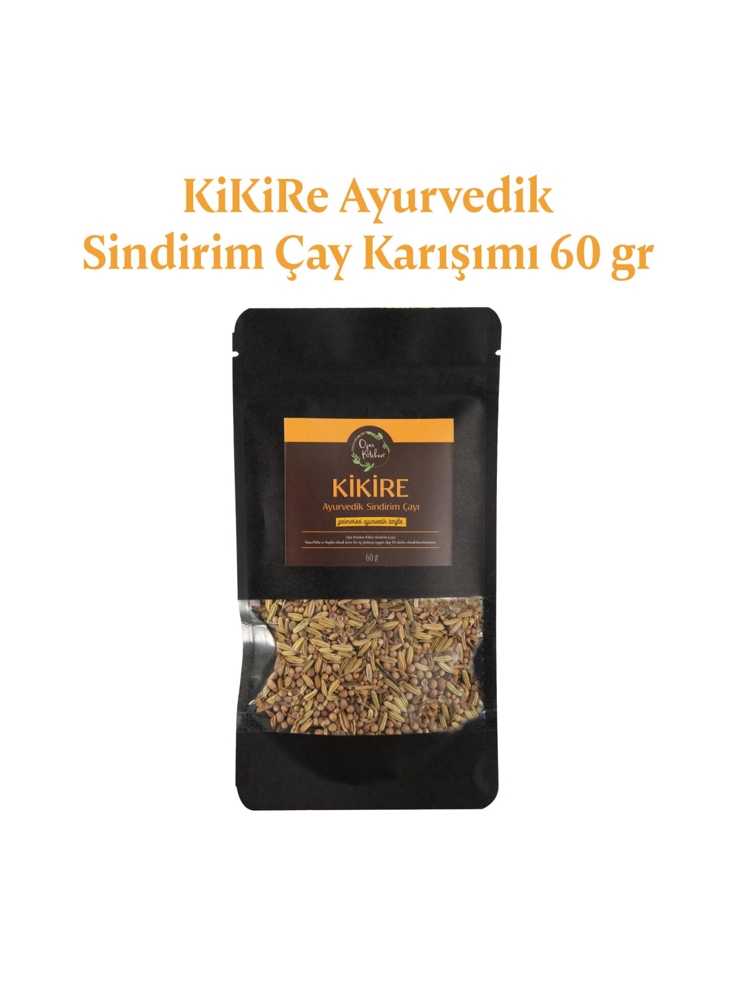 KiKiRe Ayurvedik Sindirim Çay Karışımı 60 gr