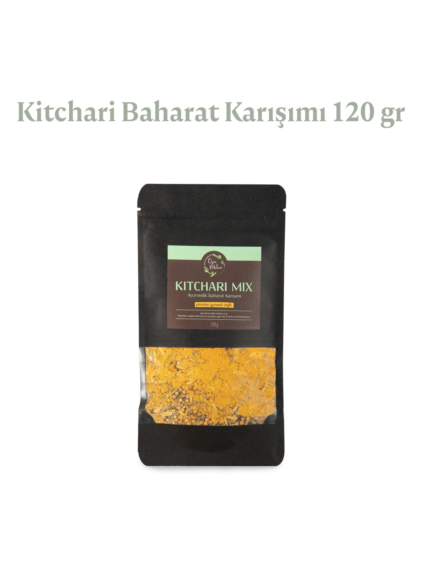 Kitchari Baharat Karışımı – Ayurvedik Sindirim Baharat Karışımı – 120 gr