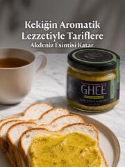 Ojas Kitchen Kekikli Sade Yağ / Ghee 225 gr – Laktozsuz, Kazeinsiz, Gdo’ Suz – Saf Yağ / Sadeyağ
