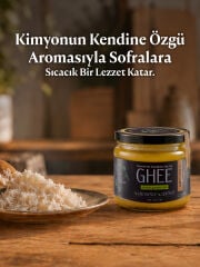 Ojas Kitchen Kimyonlu Sade Yağ / Ghee 225 gr – Laktozsuz, Kazeinsiz, Gdo’ Suz – Saf Yağ / Sadeyağ