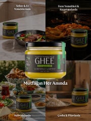Sade Yağ / Ghee 225 gr – Laktozsuz, Kazeinsiz, Gdo’ Suz – Saf Yağ / Sadeyağ