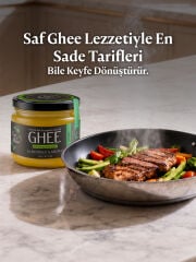 Sade Yağ / Ghee 225 gr – Laktozsuz, Kazeinsiz, Gdo’ Suz – Saf Yağ / Sadeyağ
