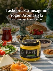 Ojas Kitchen Sarımsaklı Sade Yağ / Ghee 225 gr – Laktozsuz, Kazeinsiz, Gdo’ Suz – Saf Yağ / Sadeyağ
